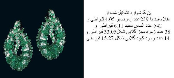 جواهرات منحصر به فرد و گرانقیمت هیفا وهبی+عکس ، www.irannaz.com